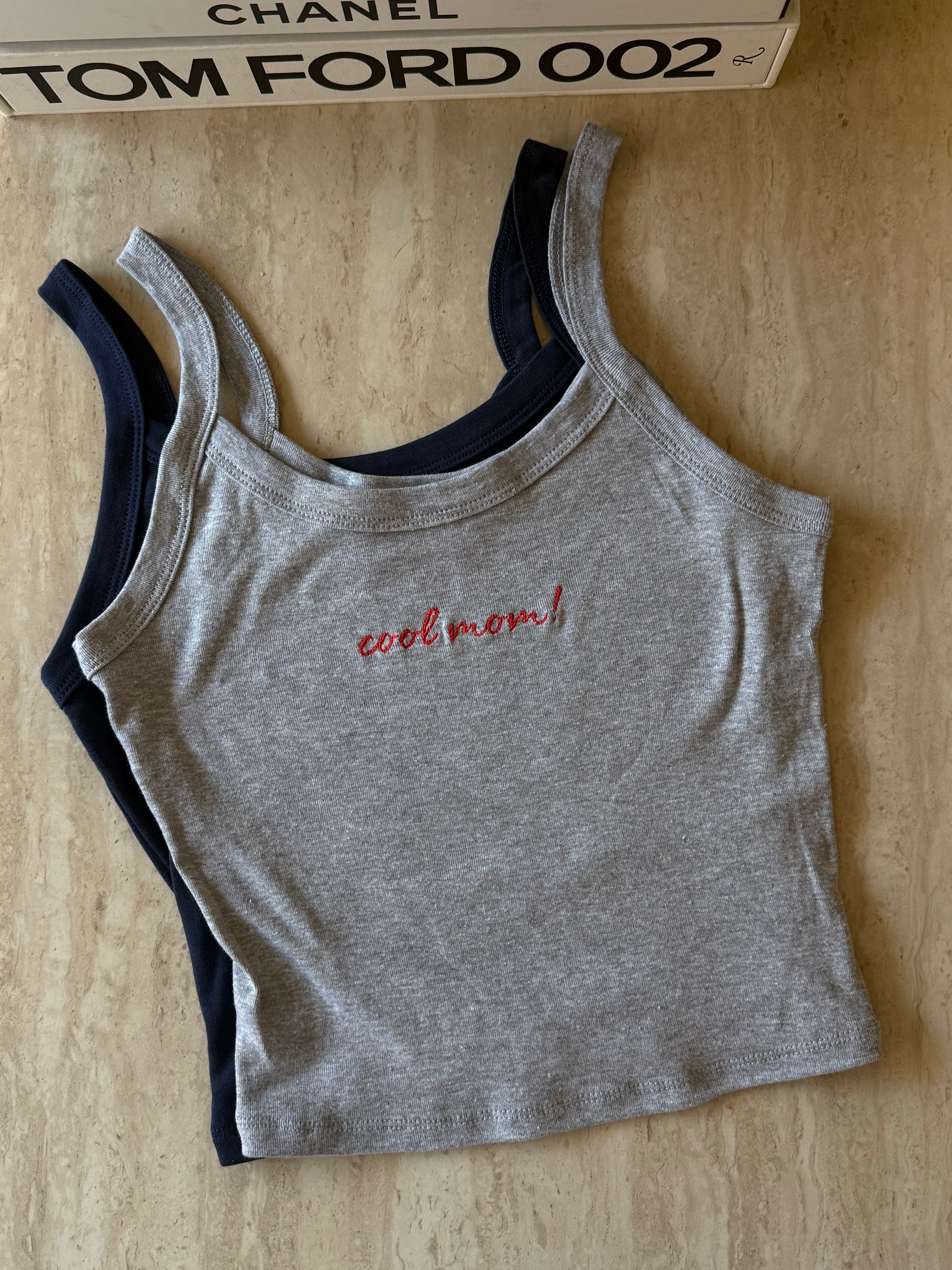 CUSTOMIZABLE Tank Top (Cursive Font)